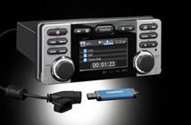Ανοιγόμενος πίνακας και αναπαραγωγή CD/MP3/WMA/AAC