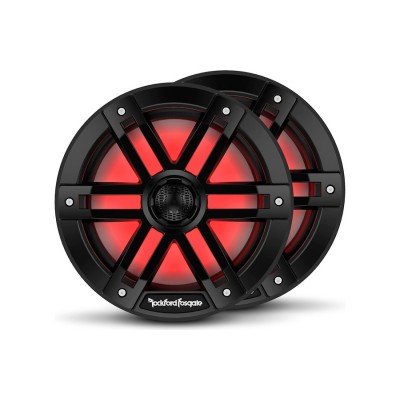 M1 8” Color Optix™ Marine 2-Way Speakers - Black