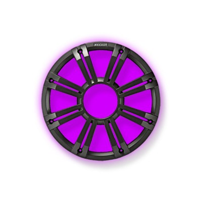 KICKER ΓΡΙΛΛΙΑ SUBWOOFER 12in-305mm LED ΑΝΘΡΑΚΙ