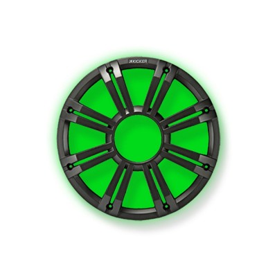 KICKER ΓΡΙΛΛΙΑ SUBWOOFER 12in-305mm LED ΑΝΘΡΑΚΙ