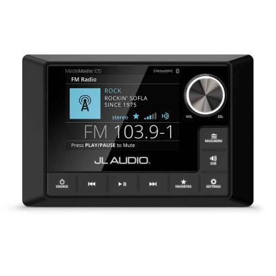 JL AUDIO Media Master MM105 με θύρα USB-BLUETOOTH